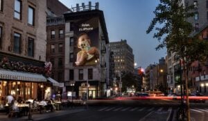 Publicidad de Apple OOH 2026