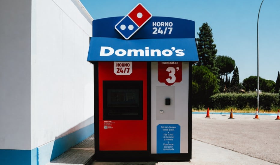 vending de Domino's Pizza